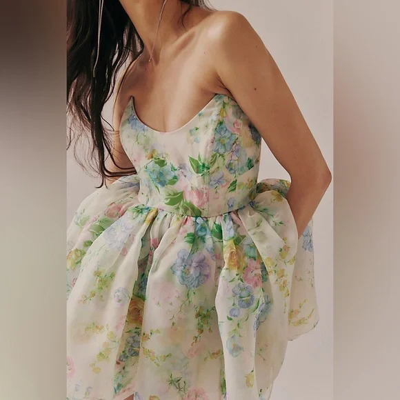 Selkie x Free People The Veuve Dress in Briar Rose - Picture 2 of 10